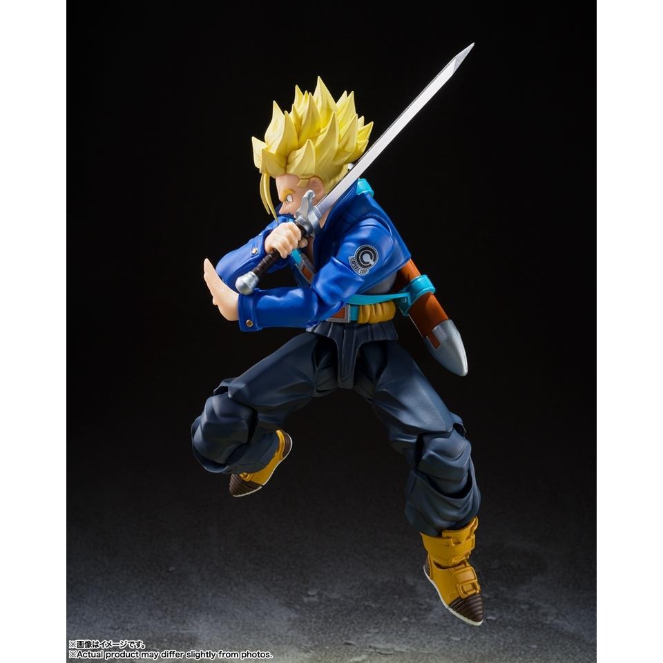 《$uper Toys》全新 shf 特南克斯 七龍珠Z 超級賽亞人 來自未來的少年 公仔 可動 人偶 模型-細節圖2