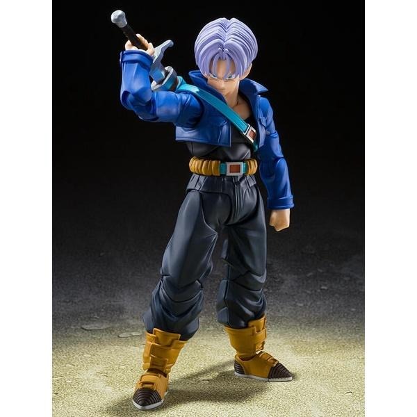 《$uper Toys》全新 shf 特南克斯 七龍珠Z 超級賽亞人 來自未來的少年 公仔 可動 人偶 模型-細節圖3