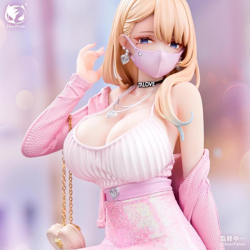 《$uper Toys》全新 特典 BearPanda 禮服系列 第二彈 冬山朝子 家庭教師 芳香體 1/6 公仔-細節圖4
