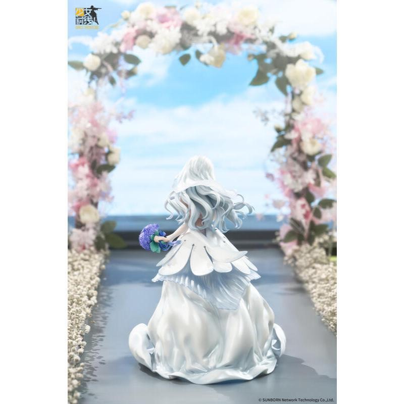 《$uper Toys》全新特價 APEX 少女前線 HK416 月引同心 1/7 PVC 可露凱 公仔 婚紗 416-細節圖7