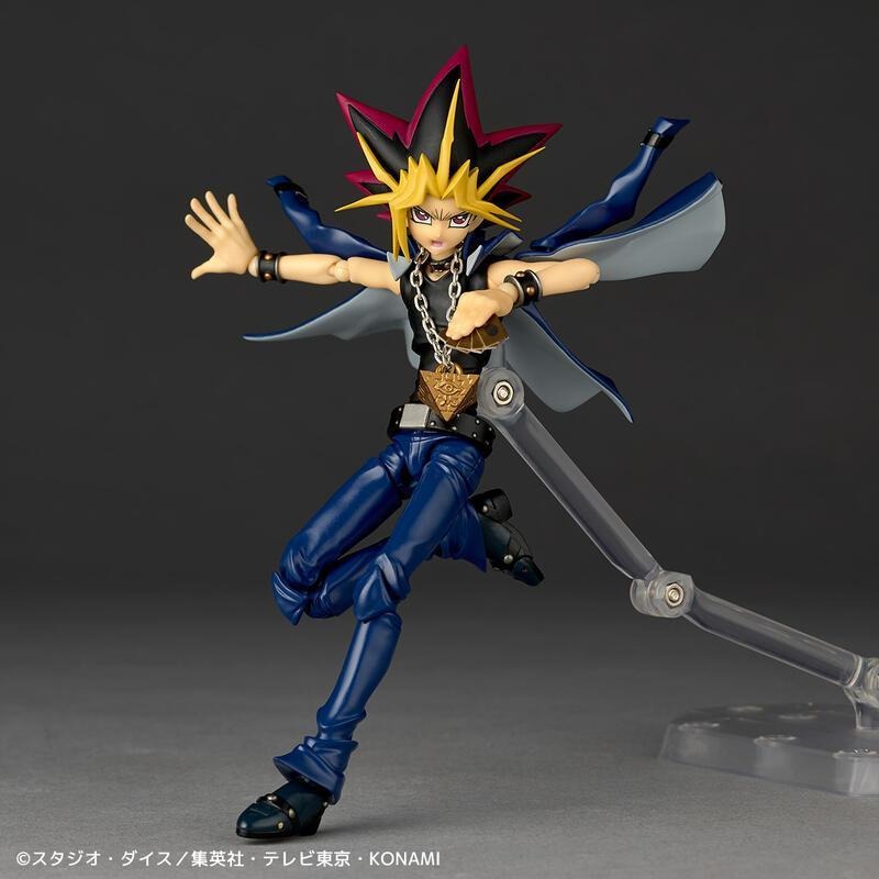 《$uper Toys》全新 海洋堂 Revoltech 山口式 輪轉 遊戲王 武藤遊戲 闇遊戲 可動 公仔 模型-細節圖6