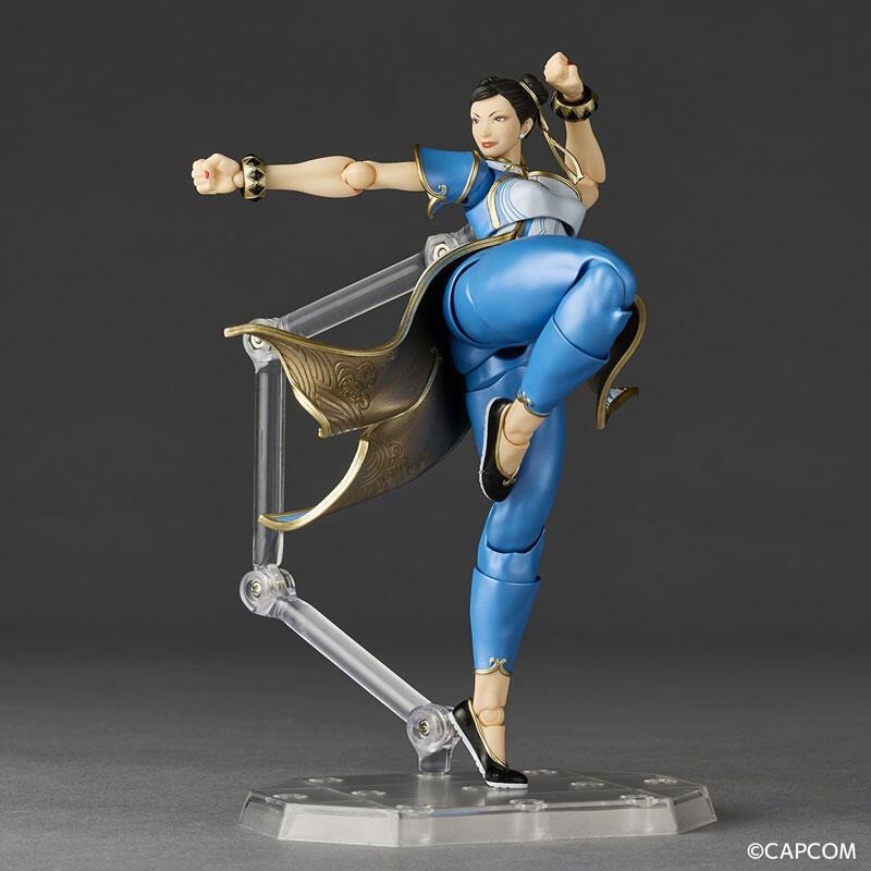 《$uper Toys》全新 海洋堂 驚奇 山口式 快打旋風6 街頭霸王6 春麗 可動 公仔 模型 人偶-細節圖8