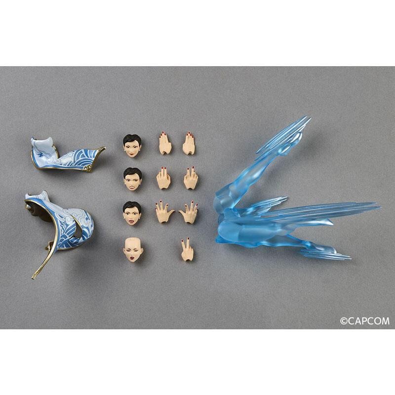 《$uper Toys》全新 海洋堂 驚奇 山口式 快打旋風6 街頭霸王6 春麗 可動 公仔 模型 人偶-細節圖9