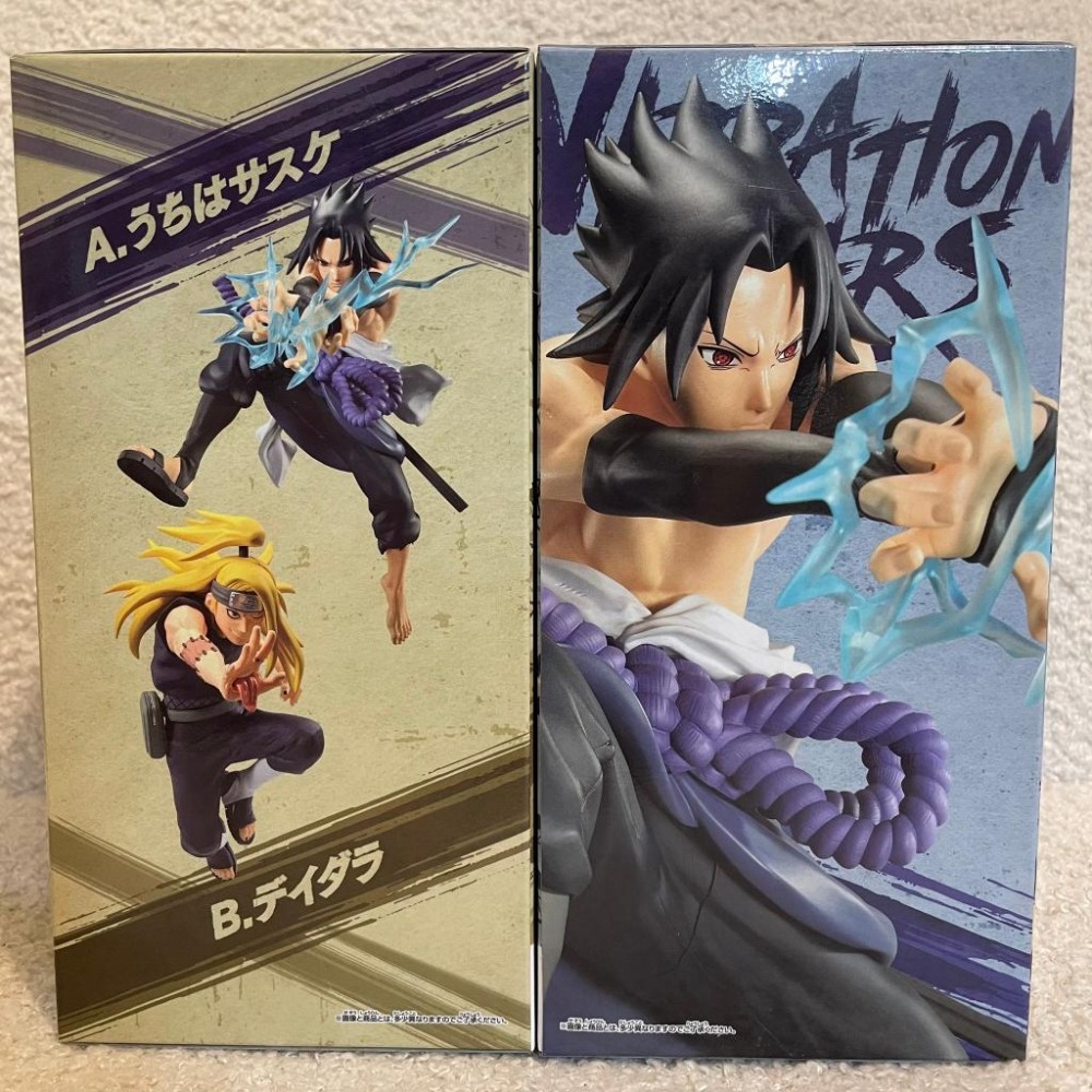《$uper Toys》全新 景品 火影忍者疾風傳 VIBRATION STARS 宇智波佐助&迪達拉 地達羅 公仔-細節圖2
