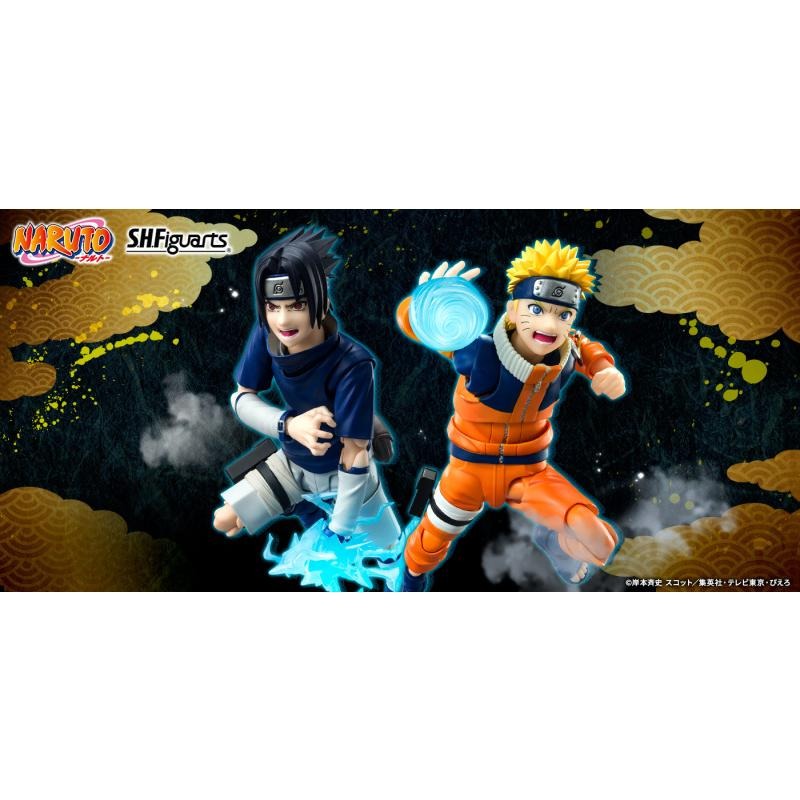 《$uper Toys》全新現貨 火影忍者 SHF 漩渦鳴人 宇智波佐助 天才忍者 鬧劇忍者 公仔 模型 可動 人偶-細節圖6