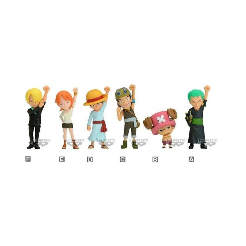 《$uper Toys》全新現貨 萬代 航海王 海賊王 WCF 友情的印記 公仔 模型 草帽一夥 魯夫-細節圖2