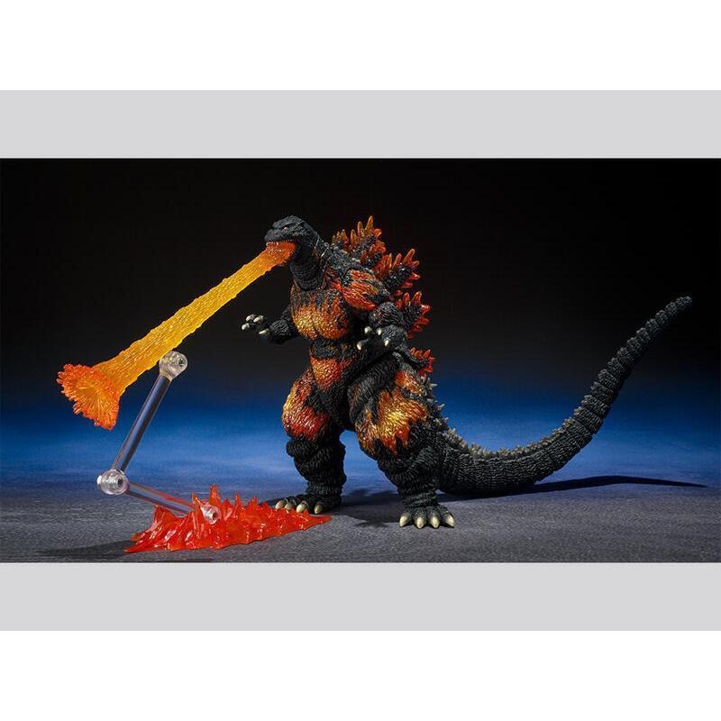 《$uper Toys》全新 S.H.MonsterArts SHM 紅蓮 哥吉拉 1995 70周年特別記念 公仔-細節圖2