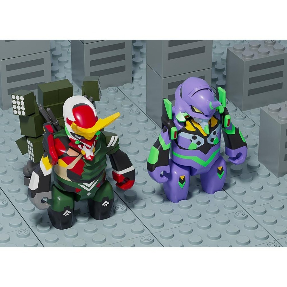 《$uper Toys》GSC BRICKROID 福音戰士新劇場版 初號機 新2號機 13號機 積木 公仔-細節圖8