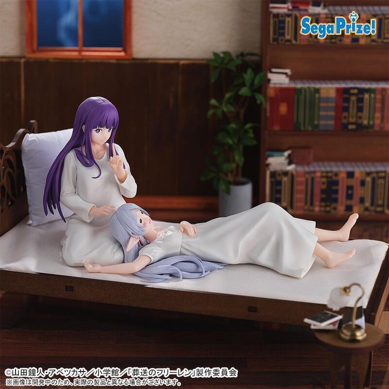 《$uper Toys》全新 SEGA  景品 葬送的芙莉蓮 Yumemirize 芙莉蓮 費倫 午睡 睡午覺 公仔-細節圖2