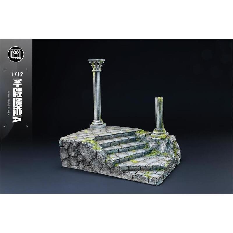 《$uper Toys》全新 MMMTOYS 1/12 聖鬥士 JOJO 聖殿遺跡 場景 地台 模型 羅馬柱 羅馬-細節圖4
