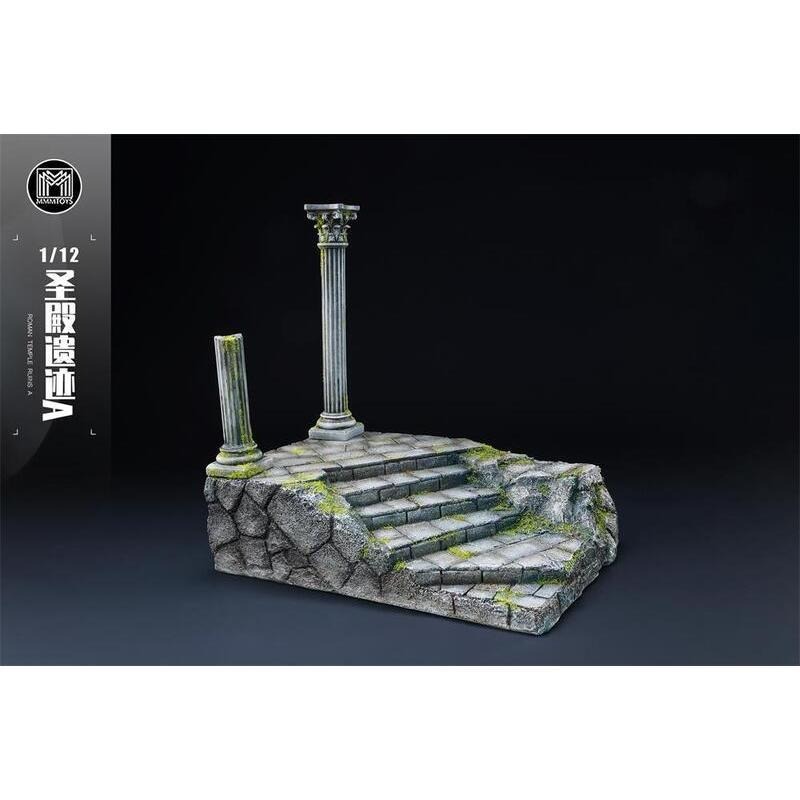 《$uper Toys》全新 MMMTOYS 1/12 聖鬥士 JOJO 聖殿遺跡 場景 地台 模型 羅馬柱 羅馬-細節圖5