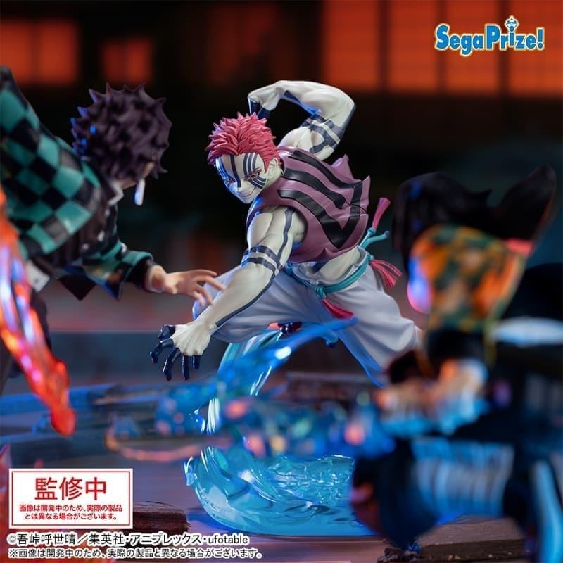 《$uper Toys》全新 SEGA 景品 XrossLink 鬼滅之刃 無限城決戰 富岡 義勇 猗窩座 公仔-細節圖2