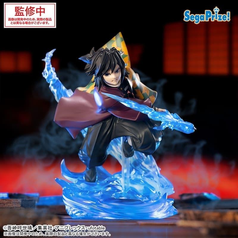 《$uper Toys》全新 SEGA 景品 XrossLink 鬼滅之刃 無限城決戰 富岡 義勇 猗窩座 公仔-細節圖4