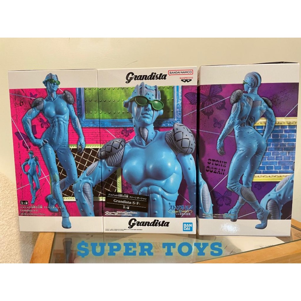 《$uper Toys》全新 景品 JOJO的奇妙冒險 GRANDISTA 徐倫 JOJO 空條徐倫 公仔 石之海-細節圖2