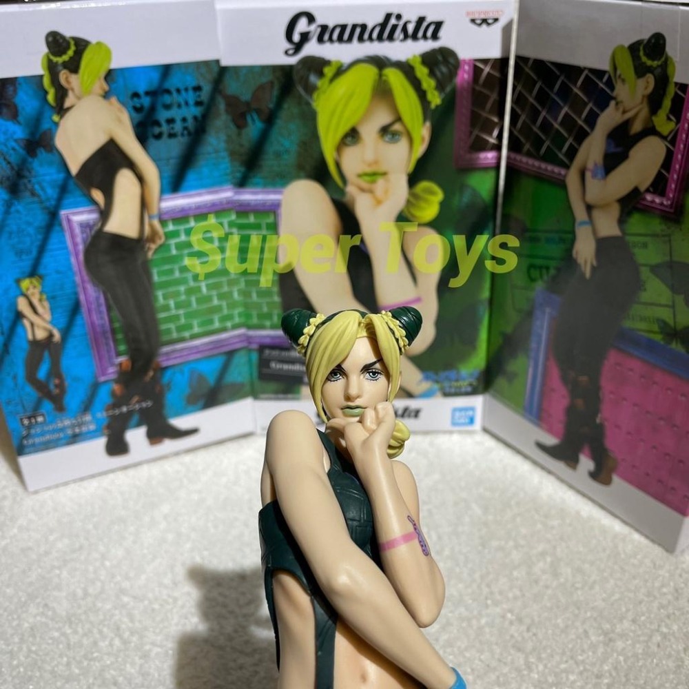 《$uper Toys》全新 景品 JOJO的奇妙冒險 GRANDISTA 徐倫 JOJO 空條徐倫 公仔 石之海-細節圖3