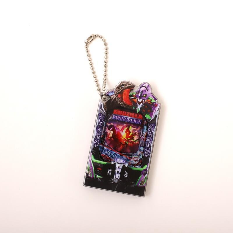 《$uper Toys》全新現貨 MOVIC 新世紀福音戰士 哥吉拉 EVA 初號機 第二次衝擊G 壓克力 吊飾-細節圖5