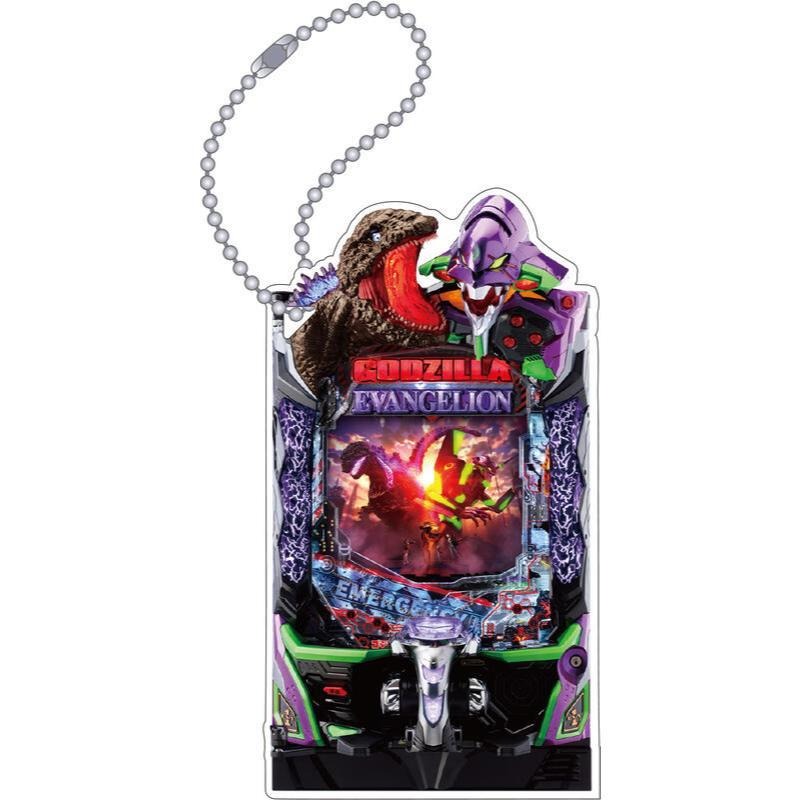 《$uper Toys》全新現貨 MOVIC 新世紀福音戰士 哥吉拉 EVA 初號機 第二次衝擊G 壓克力 吊飾-細節圖6