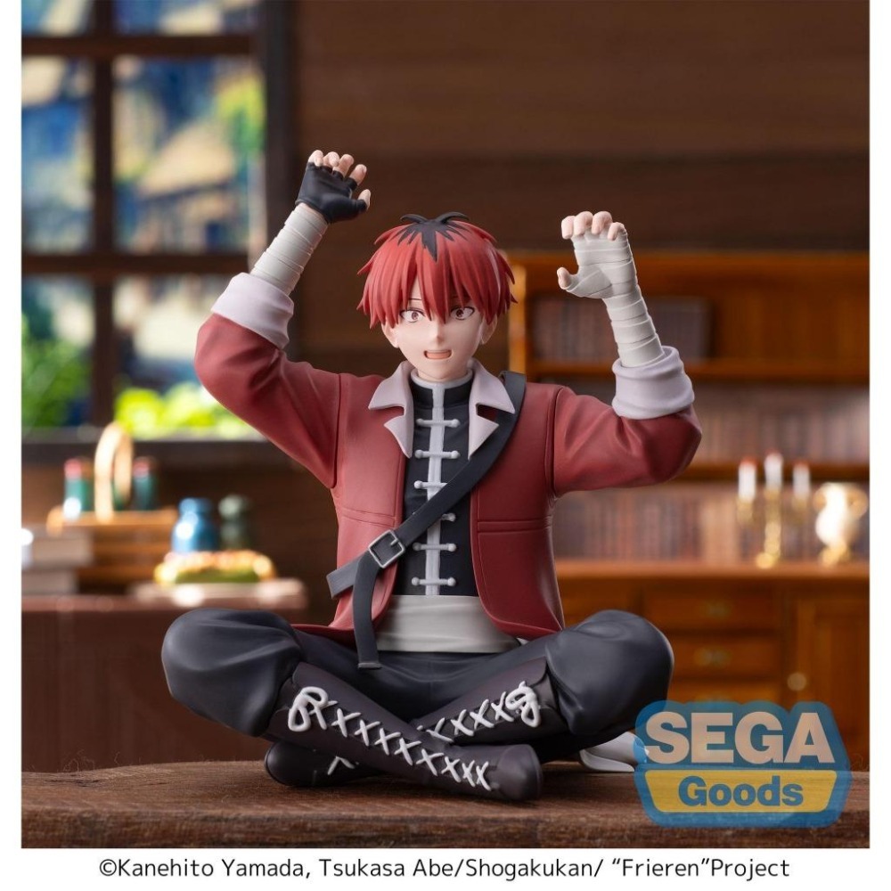 全新現貨 SEGA 景品 葬送的芙莉蓮 費倫 休塔爾克 pm 欣梅爾 坐姿公仔 場景 公仔 模型-細節圖4