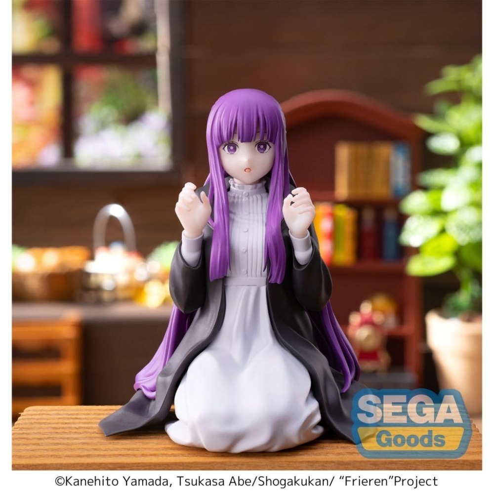 全新現貨 SEGA 景品 葬送的芙莉蓮 費倫 休塔爾克 pm 欣梅爾 坐姿公仔 場景 公仔 模型-細節圖5