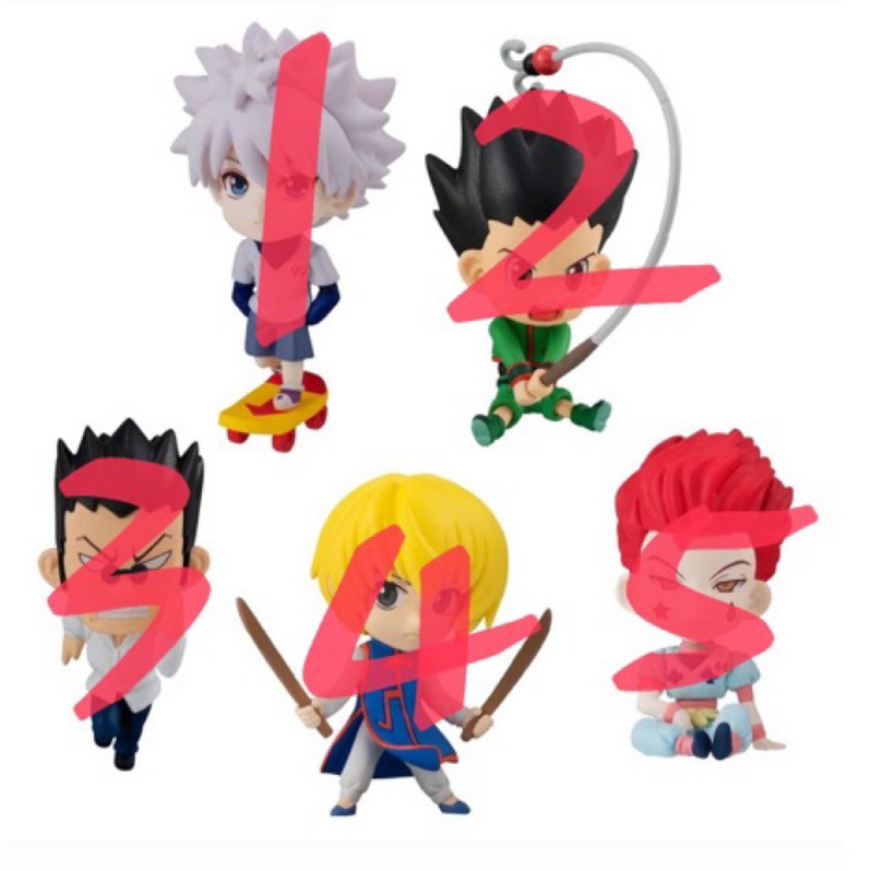 《$uper Toys》全新現貨 單售 食玩 盒玩 ADVERGE MOTION 獵人 Hunter 獵人X獵人 公仔-細節圖2