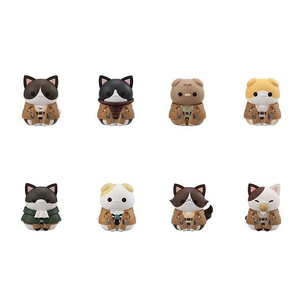 《$uper Toys》MH 限定 盒玩 MEGA CAT MCP 進擊的巨人 調查兵團集合喵 貓咪 公仔 巨人喵-細節圖2