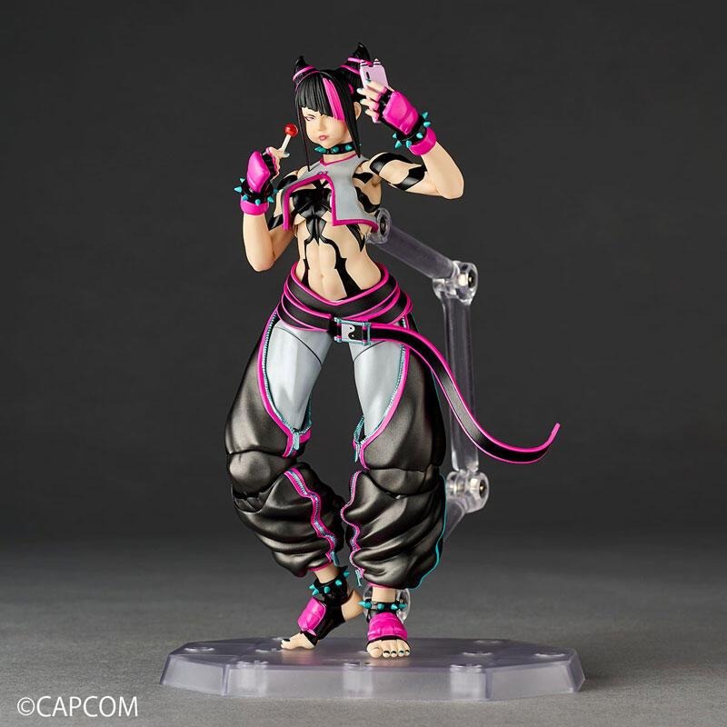 《$uper Toys》海洋堂 驚奇山口式 快打旋風6 街頭霸王6 韓蛛俐 可動 公仔 模型 人偶 12吋-細節圖2