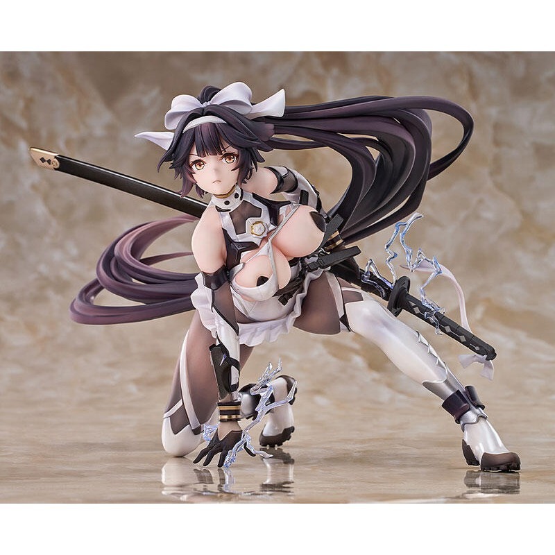 GSC 碧藍航線 高雄 破魔艦術 神護 1/7 pvc 公仔 模型-細節圖5