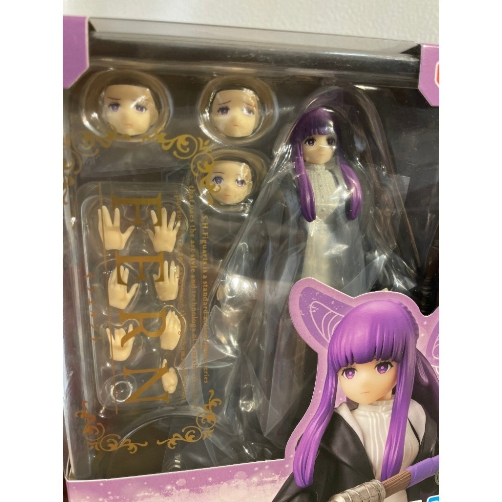 萬代 代理版 SHF 葬送的芙莉蓮 芙莉蓮 費倫 可動 人偶 公仔 模型-細節圖4