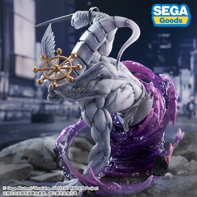 全新 SEGA 景品 FIGURIZMα 咒術迴戰 澀谷事變 宿儺 八握劍異戒神將 魔虛羅 兩面宿儺 公仔 模型 場景-細節圖5