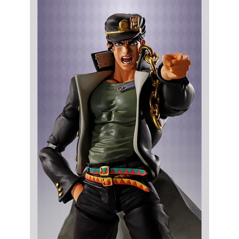 《$uper Toys》全新 SHF JoJo的奇妙冒險 JOJO 星塵遠征軍 空條 承太郎 公仔 可動 模型 人偶-細節圖4