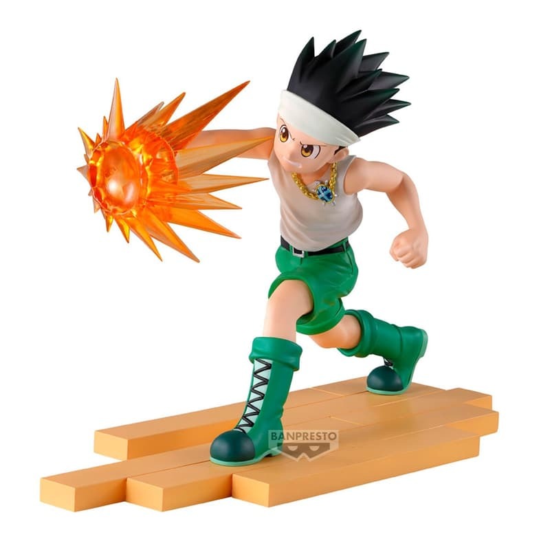 《$uper Toys》全新 萬代 景品 HUNTER 獵人 小傑 貪婪之島篇 奇犽 西索 公仔 模型 排球-細節圖3