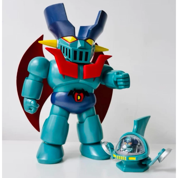 《$uper Toys》全新 MAZZCOT 無敵鐵金剛 惡魔人 修羅男爵 萬能俠 鐵金剛 兜甲兒 軟膠 公仔-細節圖2