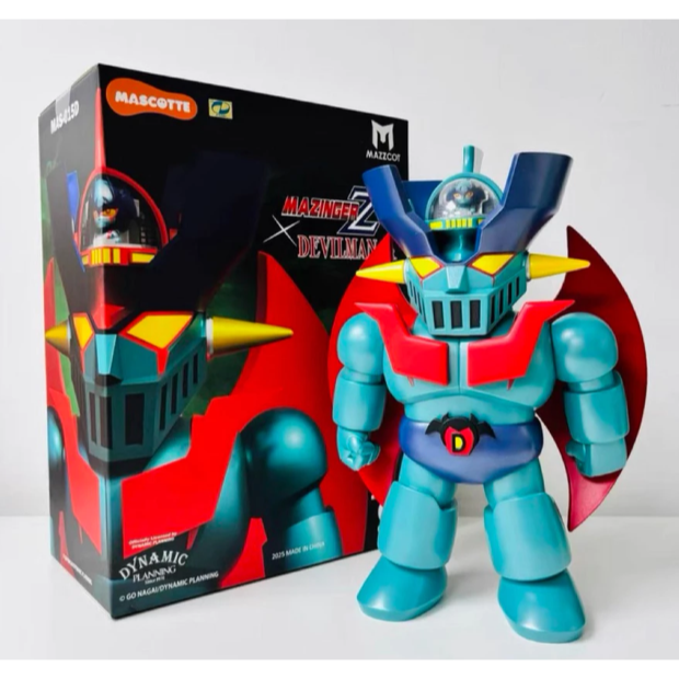 《$uper Toys》全新 MAZZCOT 無敵鐵金剛 惡魔人 修羅男爵 萬能俠 鐵金剛 兜甲兒 軟膠 公仔-細節圖3