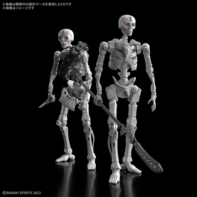《$uper Toys》全新 萬代 30MF 組裝奇幻輕作戰 卓爾骸骨兵 死靈騎士 組裝 模型 公仔 人偶 骨兵-細節圖7