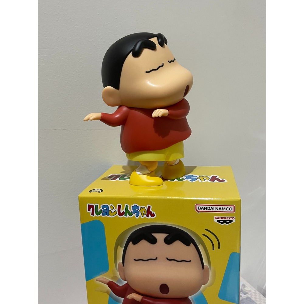 《$uper Toys》全新 日版 景品 蠟筆小新 機關 阿呆 新之助 扭扭小新 趣味 旋轉鼻涕 扭來扭去 模型 公仔-細節圖6