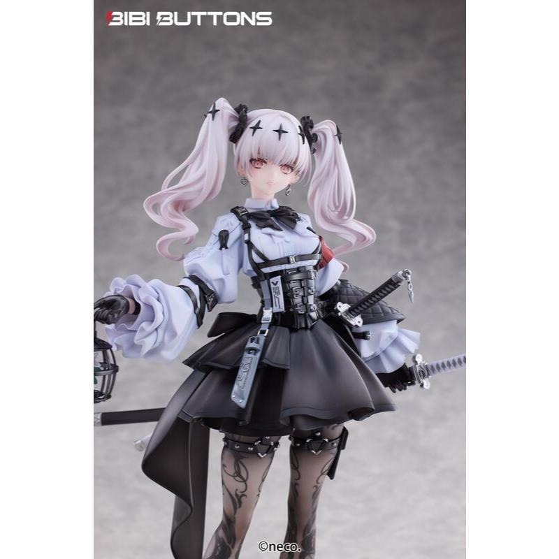 《$uper Toys》全新 特典 Bibi Buttons neco 原畫 不花侵領域 瑠花 1/7 公仔 模型-細節圖5