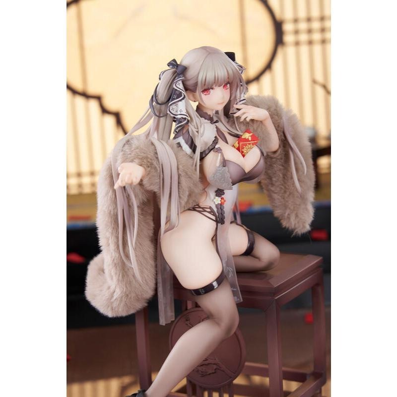 《$uper Toys》全新 特典 apex 碧藍航線 可畏 旗袍 插畫 1/7 PVC 徽章 公仔 模型-細節圖2