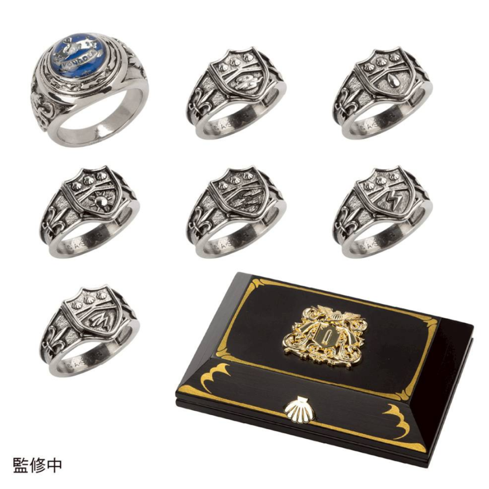 《$uper Toys》全新 木棉花 限定 家庭教師 彭哥列戒指收藏組 彭哥列 戒指 里包恩 阿綱 澤田綱吉 雲雀恭彌-細節圖9