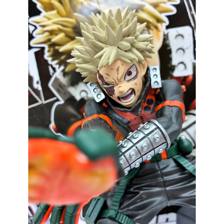 《$uper Toys》全新 萬代 景品 Grandista 爆豪 我的英雄學院 爆豪勝己 公仔 模型 GROS-細節圖2