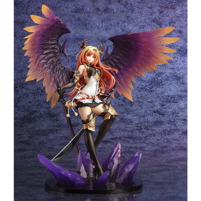 《$uper Toys》全新 壽屋 神擊的巴哈姆特 墮天使 奧利維亞 奧利維爾 1/8 PVC 公仔 模型-細節圖3