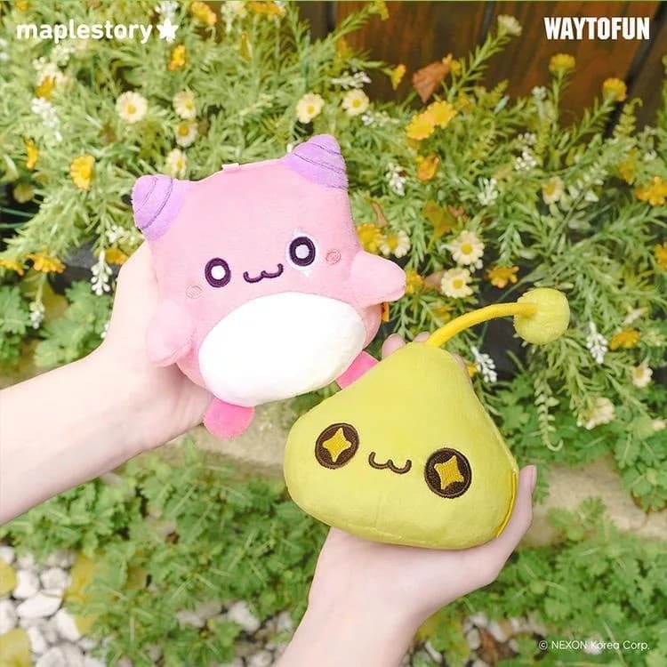 《$uper Toys》全新 盲盒 盒玩 楓之谷 明星萌毛吊飾 娃娃 吊飾 絨毛 布偶 手遊 經典 童年 玩具-細節圖2