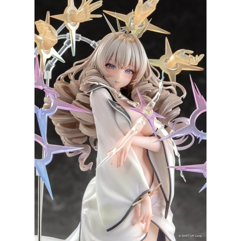 《$uper Toys》全新 AniGift 勝利女神：妮姬 NIKKE 皇冠 國王的新衣 1/7 PVC 公仔 模型-細節圖5
