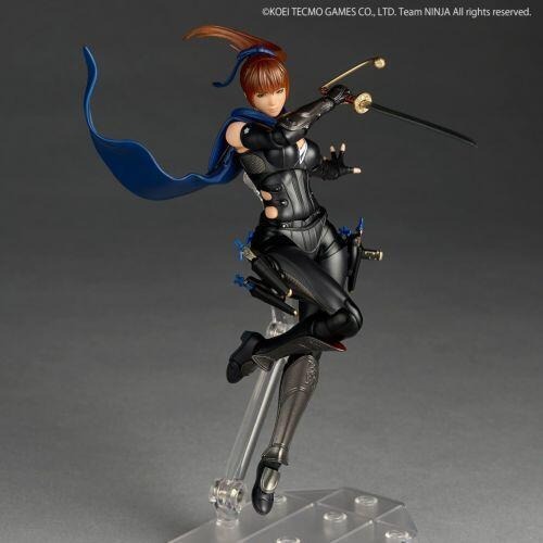 《$uper Toys》海洋堂 Revoltech 山口式 忍者外傳3 利刃邊緣 霞 可動 公仔 模型-細節圖3