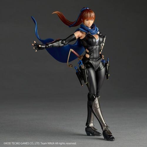 《$uper Toys》海洋堂 Revoltech 山口式 忍者外傳3 利刃邊緣 霞 可動 公仔 模型-細節圖4