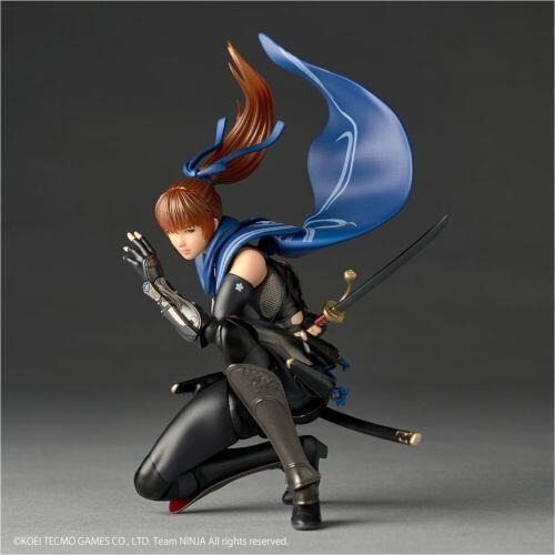 《$uper Toys》海洋堂 Revoltech 山口式 忍者外傳3 利刃邊緣 霞 可動 公仔 模型-細節圖5