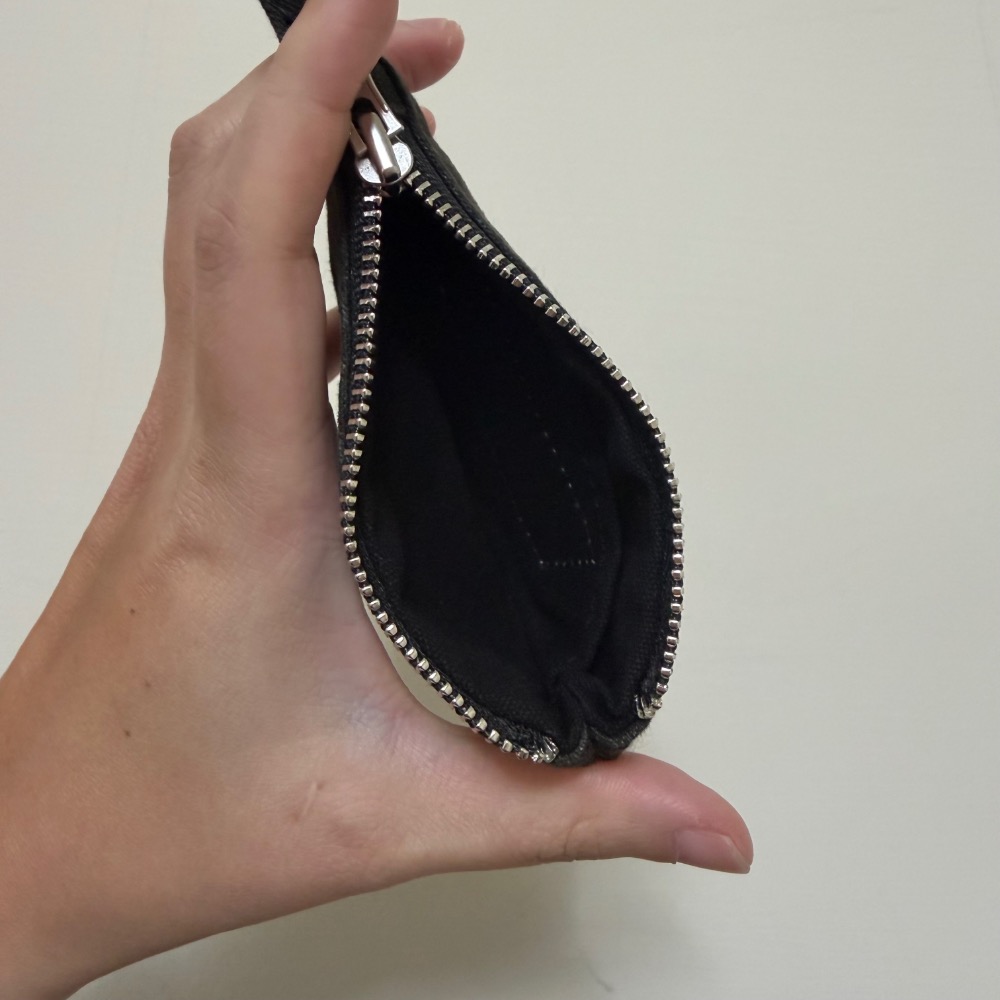 Stussy Canvas Coin Pouch 水洗 黑色 錢包-細節圖4