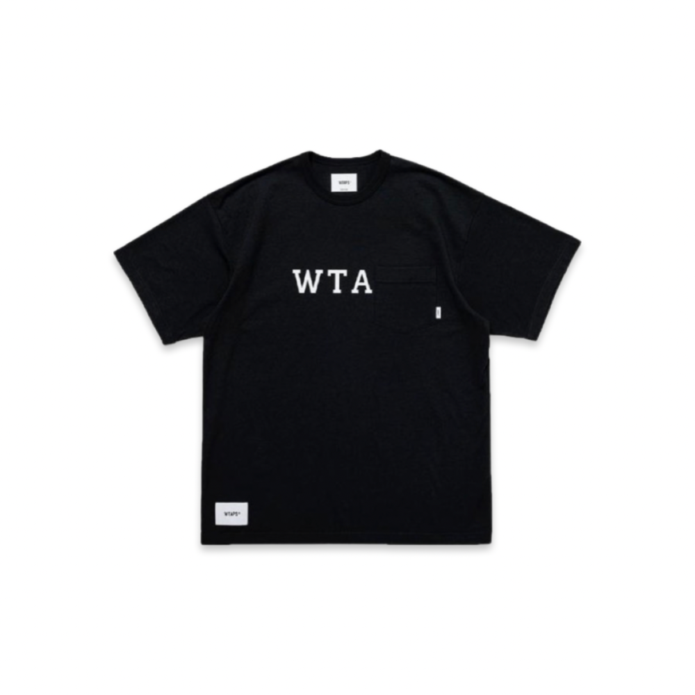 WTAPS 23SSDESIGN CTPL.COLLEGE 口袋印花 日系 圓領短袖T恤-細節圖2