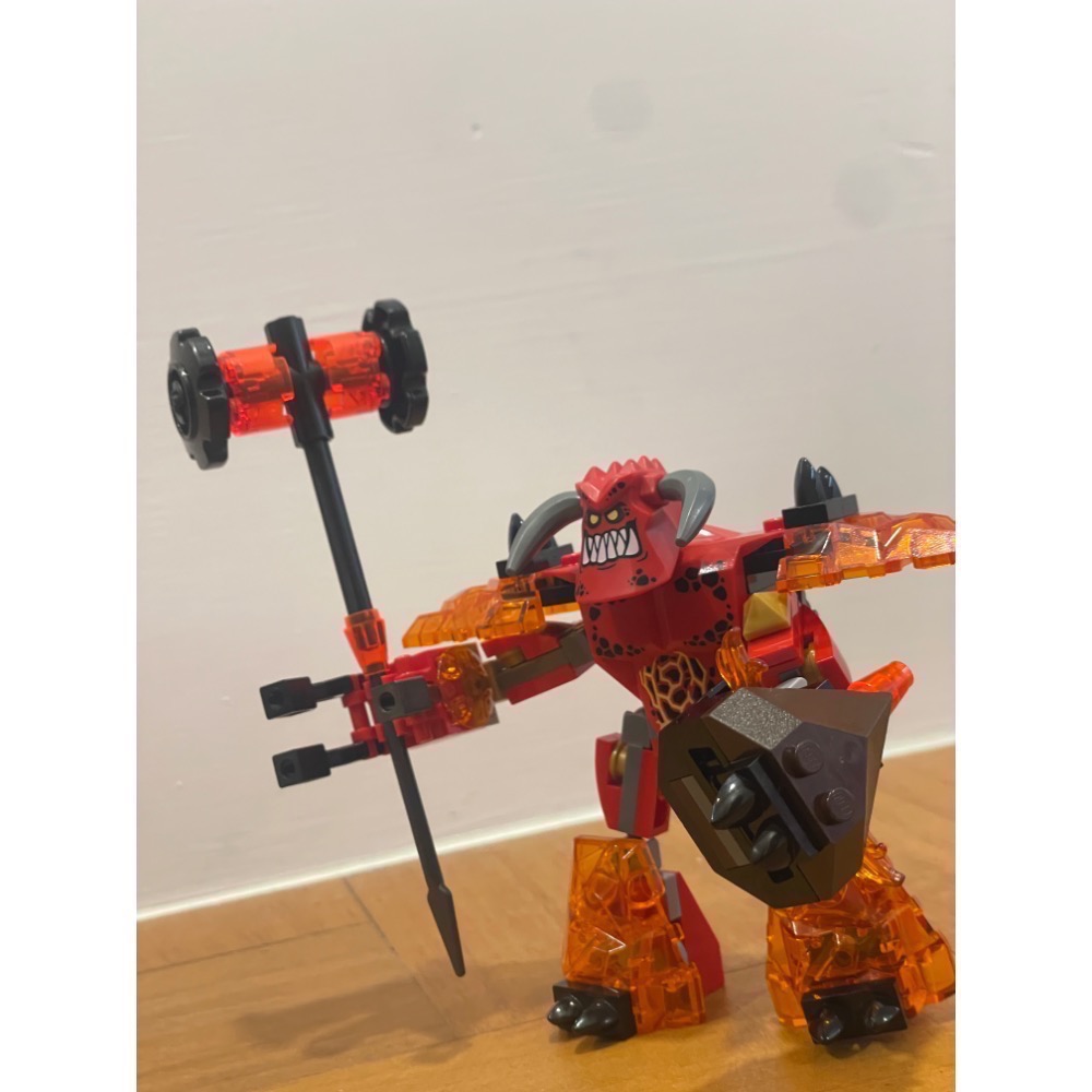 【售】經典絕版未來騎士團 70322 砲塔戰車（含巨型炎魔）-細節圖5