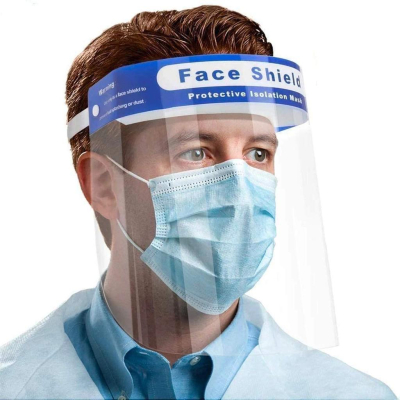 防護面罩 防疫專用 防飛沫 抗霧 全臉防護面罩 透明面罩 防油濺 消毒面罩 隔離 高清透明
