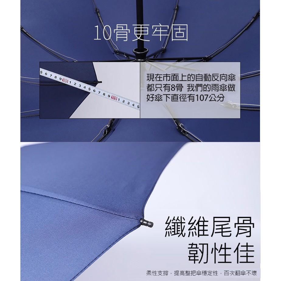 黑膠反向傘 摺疊傘 多色繽紛 黑科技自動雨傘 遮陽自動傘 陽傘 晴雨傘 自動摺疊雨傘 折疊傘 太陽傘 遮陽 十骨架-細節圖6